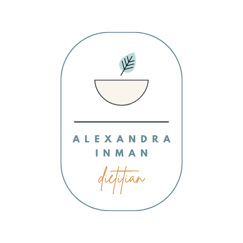 Alexandra Inman Registered Dietitian logo.